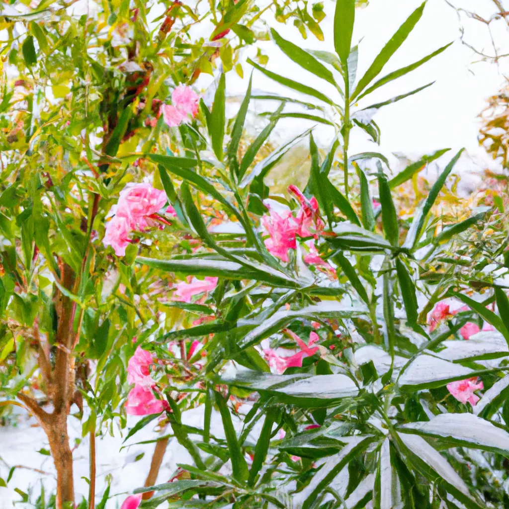 Czy oleander może zimować w ogrodzie?