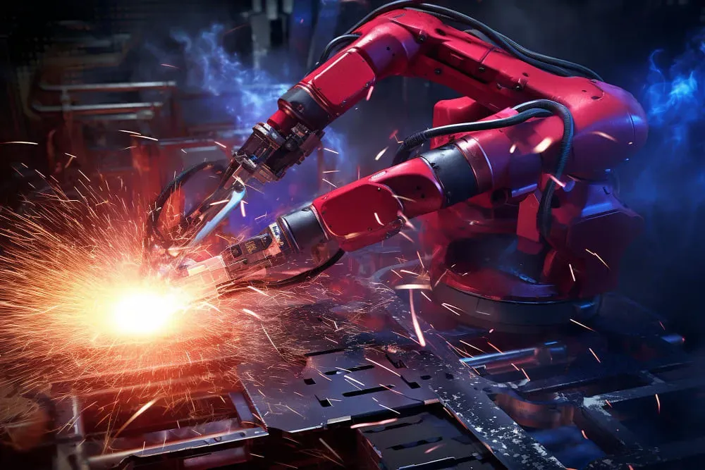 Roboty spawalnicze o wysokiej wydajności i precyzji z gwarancją i serwisem